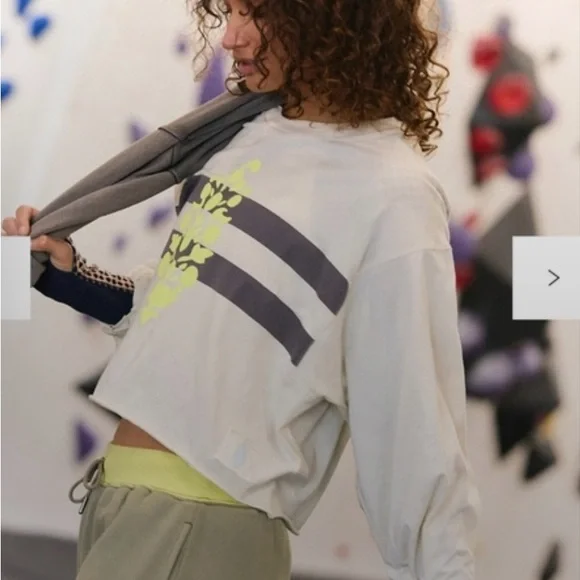 Free People Movement Inspire Logo Layer long-sleeve t-shirt. NWT - Picture 6 of 7